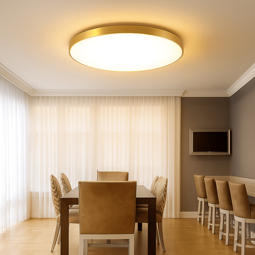 Modern Round LED Ceiling Light - Best Energy - Efficient Fixture | Perfect Home Gift - Quincelle.co