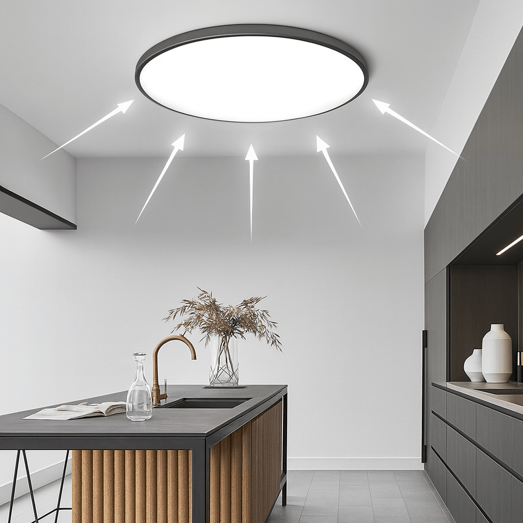 Modern Round LED Ceiling Light - Best Energy - Efficient Fixture | Perfect Home Gift - Quincelle.co
