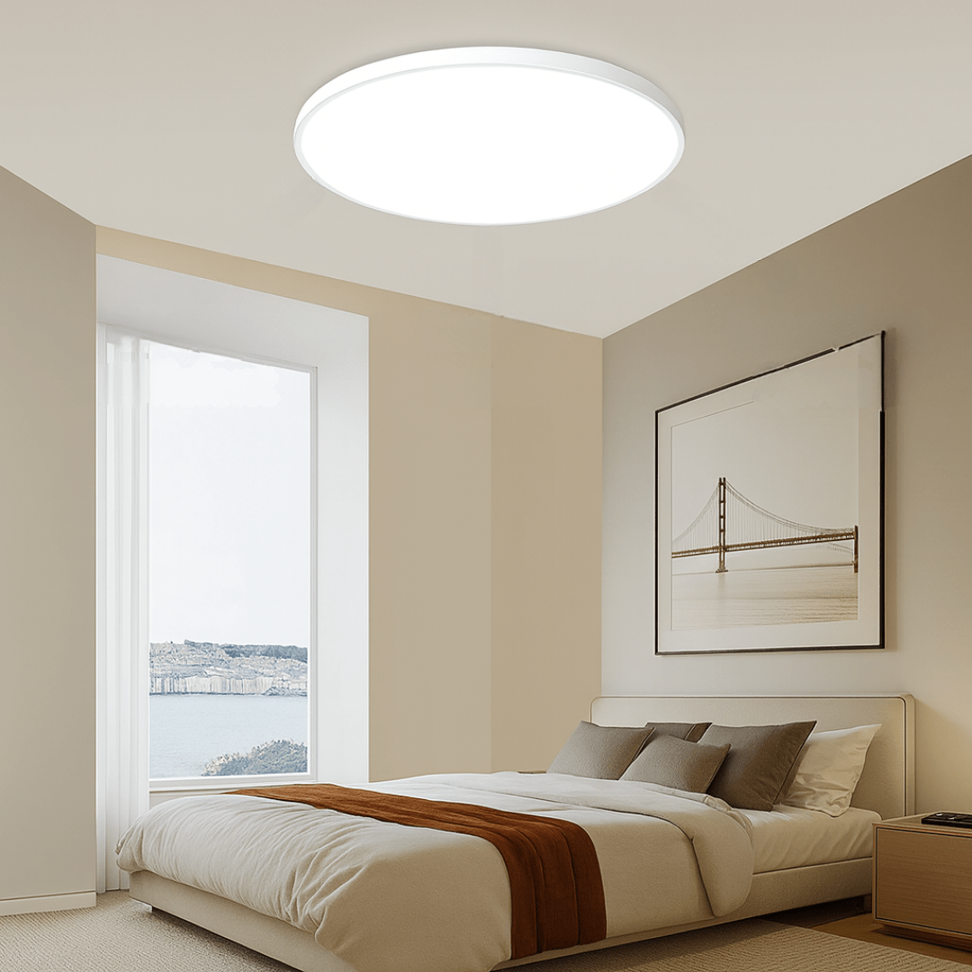 Modern Round LED Ceiling Light - Best Energy - Efficient Fixture | Perfect Home Gift - Quincelle.co