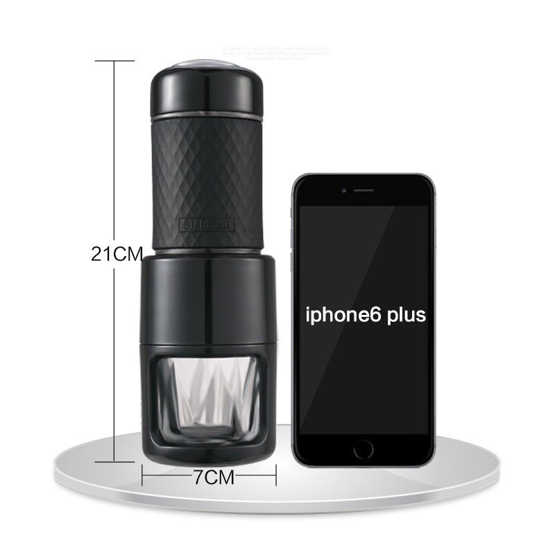 Portable Espresso Maker Set – Manual Travel Coffee Machine with Case 18 Bar Nespresso Pod Compatible - Quincelle.co