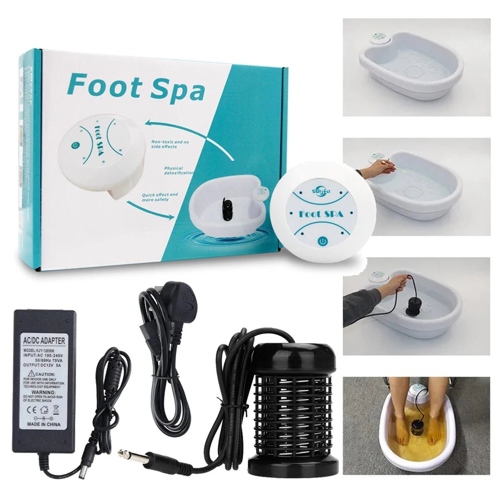 Detox Ionic Foot Spa Bath - Massage Foot Ionic Detoxification Machine — View 2