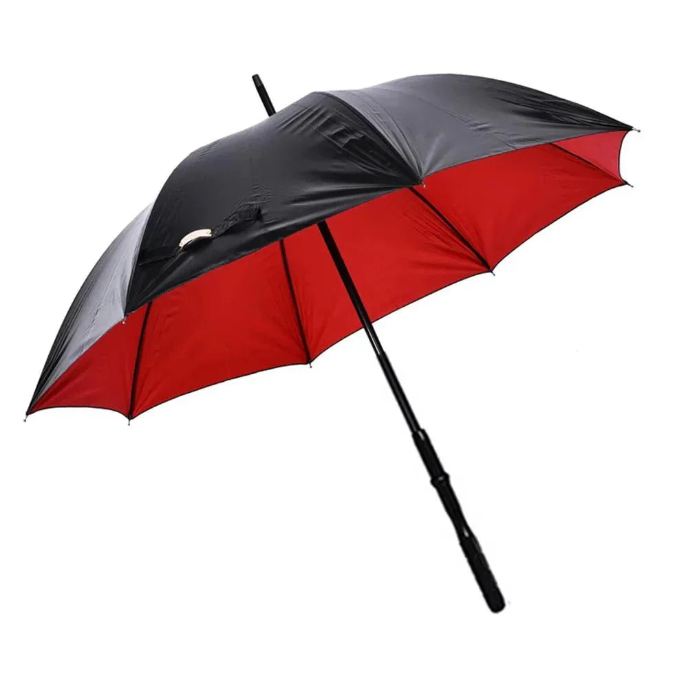 2-in-1 Foldable Walking Stick & UV Protection Umbrella – Windproof Light... — View 6