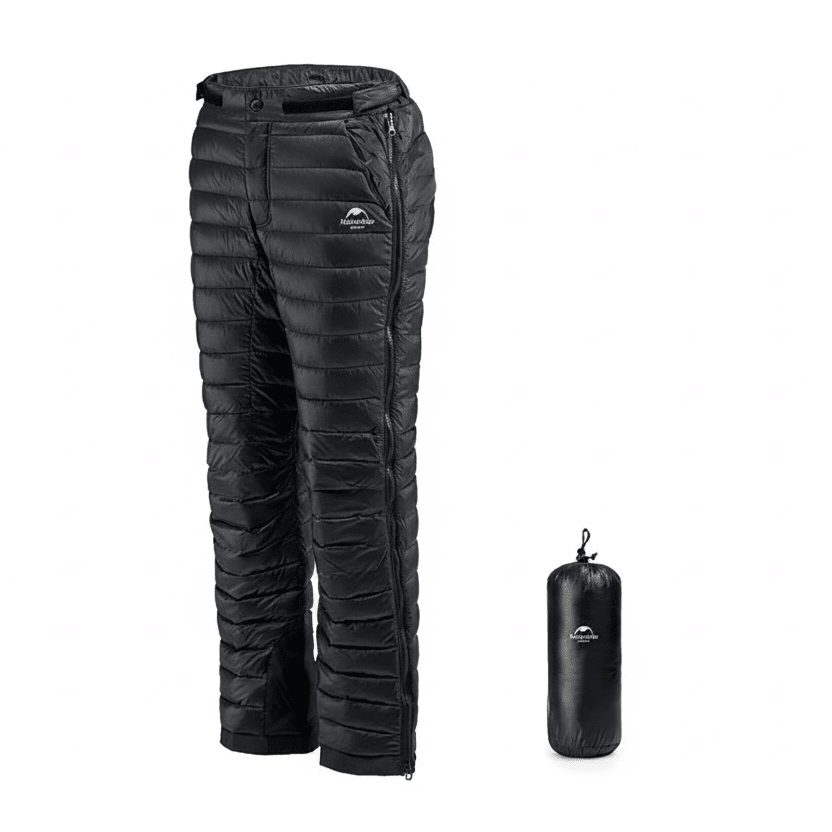 Ultra - Light Thermal Goose Down Pants | Professional Winter Camping & Hiking Trousers - Quincelle.co