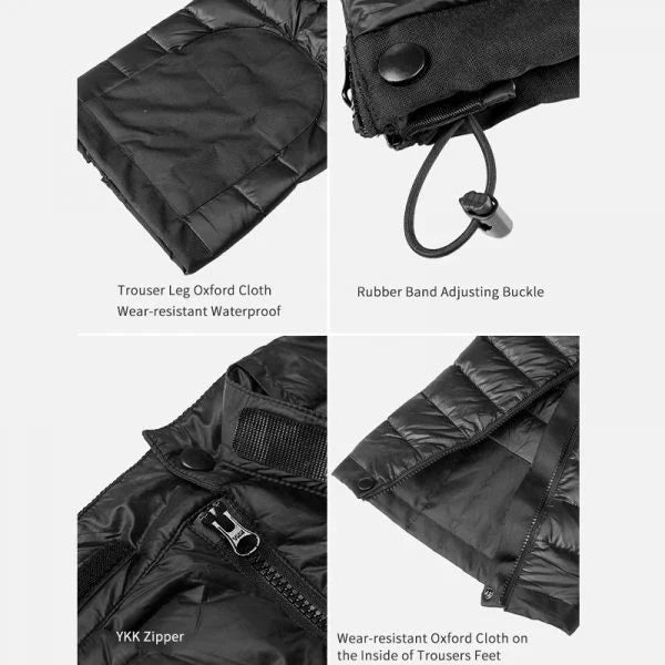 Ultra - Light Thermal Goose Down Pants | Professional Winter Camping & Hiking Trousers - Quincelle.co