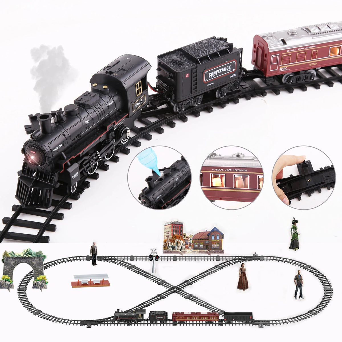 Premium Model Train Sets - Best Collectible Railway Kit | Perfect Gift - Quincelle.co