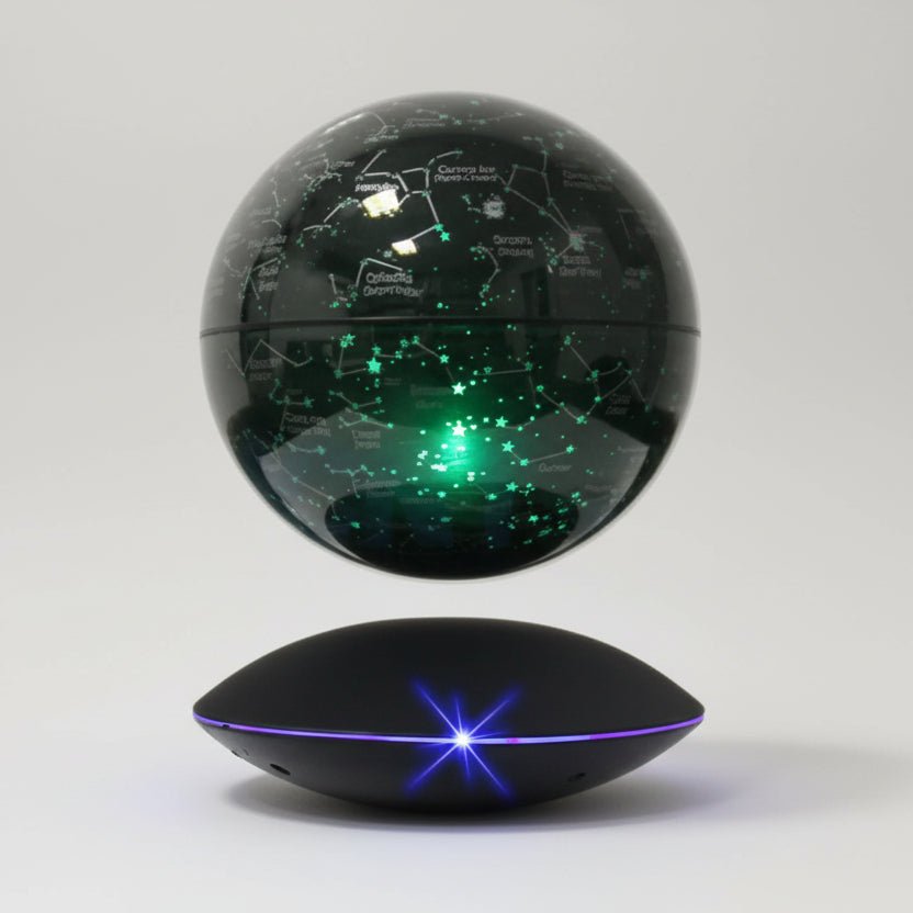 Magnetic Levitating Globe 6 - Inch LED Light 360° Floating World Map Desk Decor Gift - Quincelle.co
