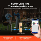Wireless Smart Meat Thermometer — 500ft Bluetooth BBQ Probe for Grill, S... — View 3