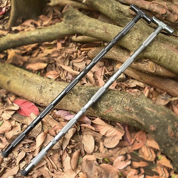 Multifunctional Survival Hiking Pole | The All - in - One Trail Companion - Quincelle.co