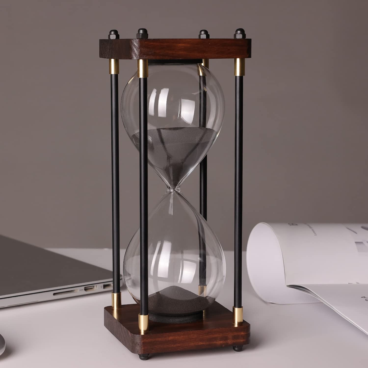 60 minute decorative sandglass clock desk decor