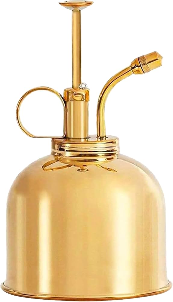 Brass plant mister side