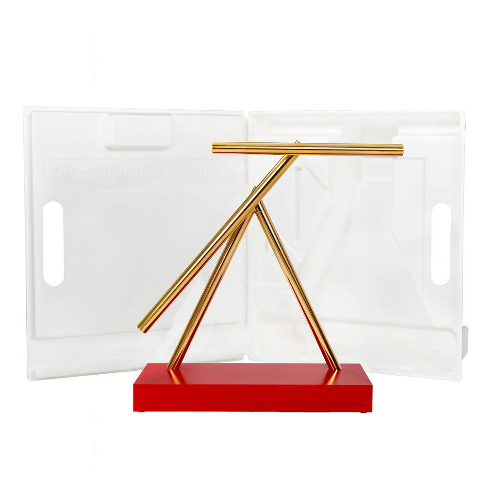 Kinetic energy desk sculpture