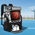 Basketball & Sports Training Backpack with Separate Compartments — View 7