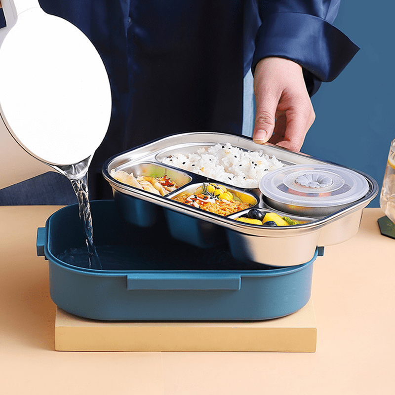 InsulaSteel™ Premium Thermal Lunch Box | Multi-Layer Stainless Steel Foo... — View 8