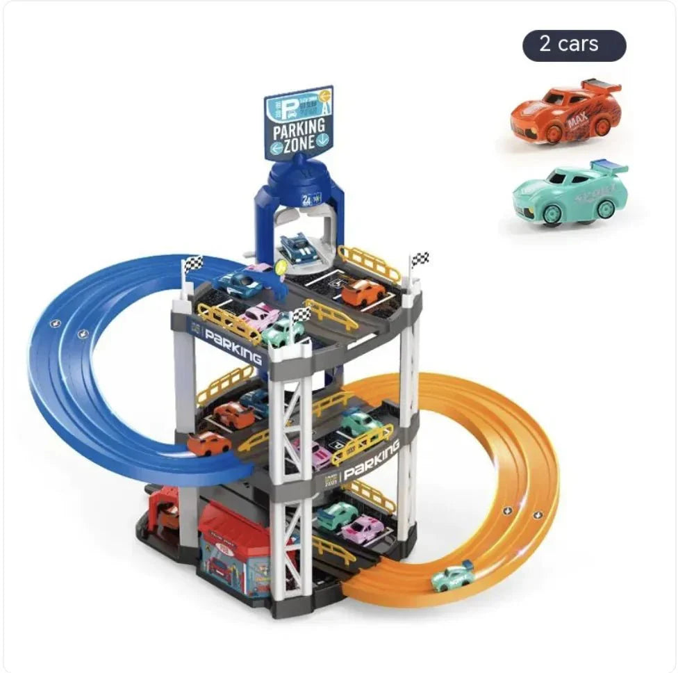 Children's Adventure Train Set Toy for Car Entrance — View 5