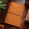 Refillable leather journal