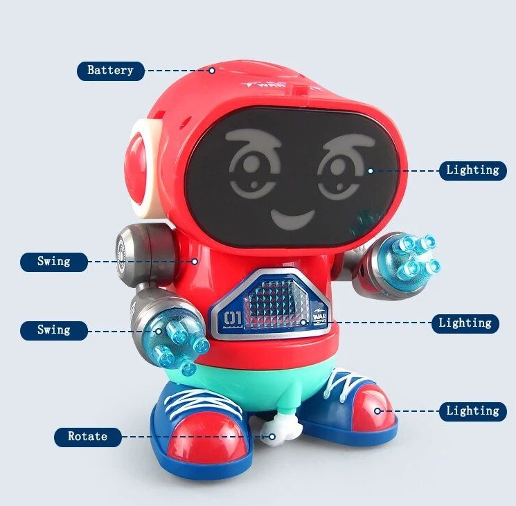 Quincelle Kids Dancing Groove Robot - Quincelle.co