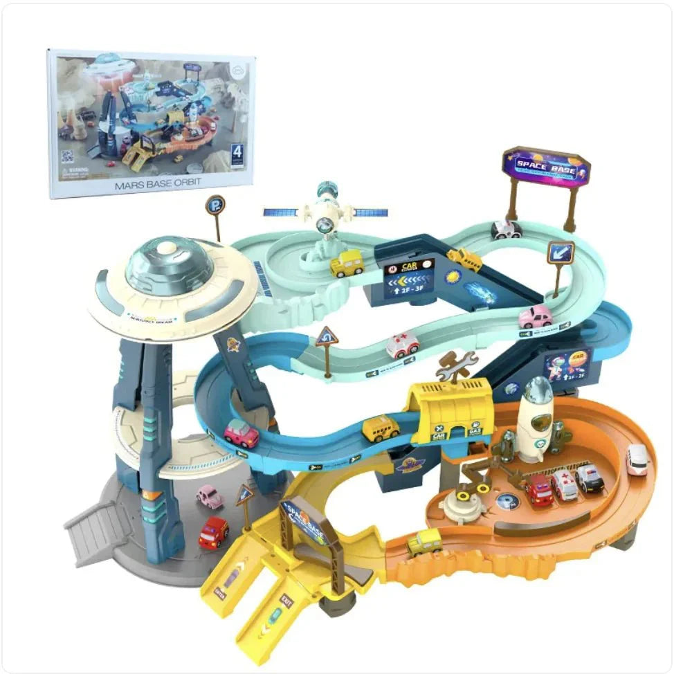 Children's Adventure Train Set Toy for Car Entrance — View 12