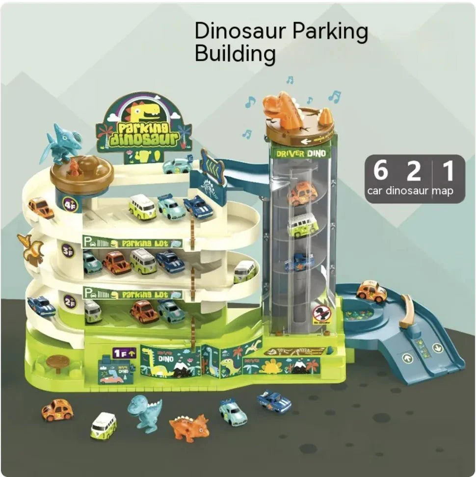 Children's Adventure Train Set Toy for Car Entrance — View 13