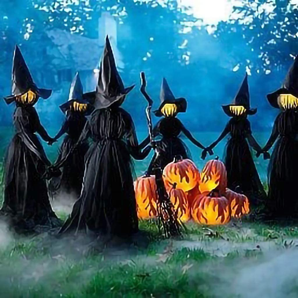 WitchCrow: Halloween Witch Coven Decoration Set - Quincelle.co