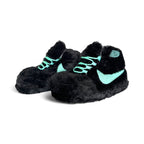 OG Teal Blue Sneaker Slippers – Quincelle, view 4