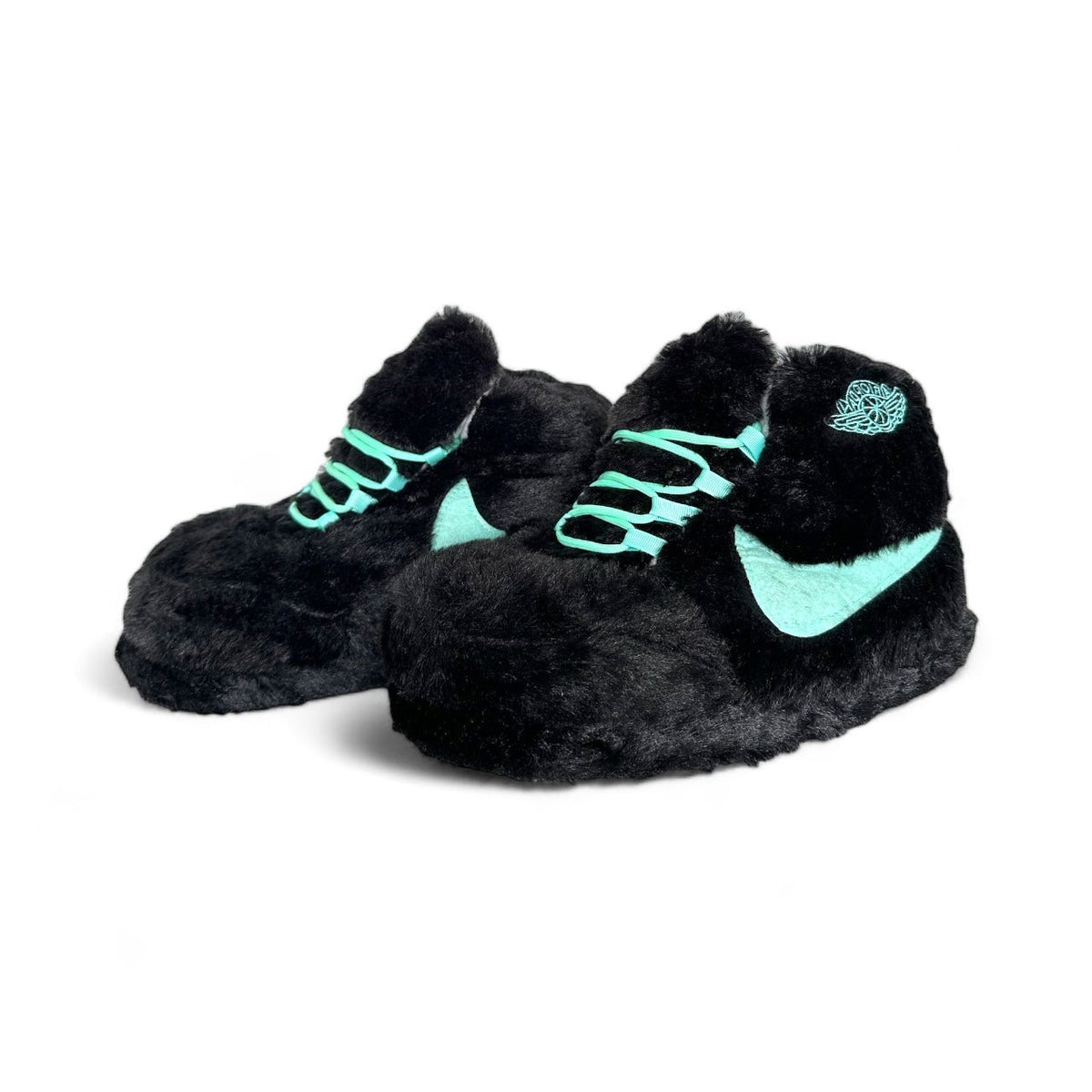 OG Teal Blue Sneaker Slippers – Quincelle, view 4