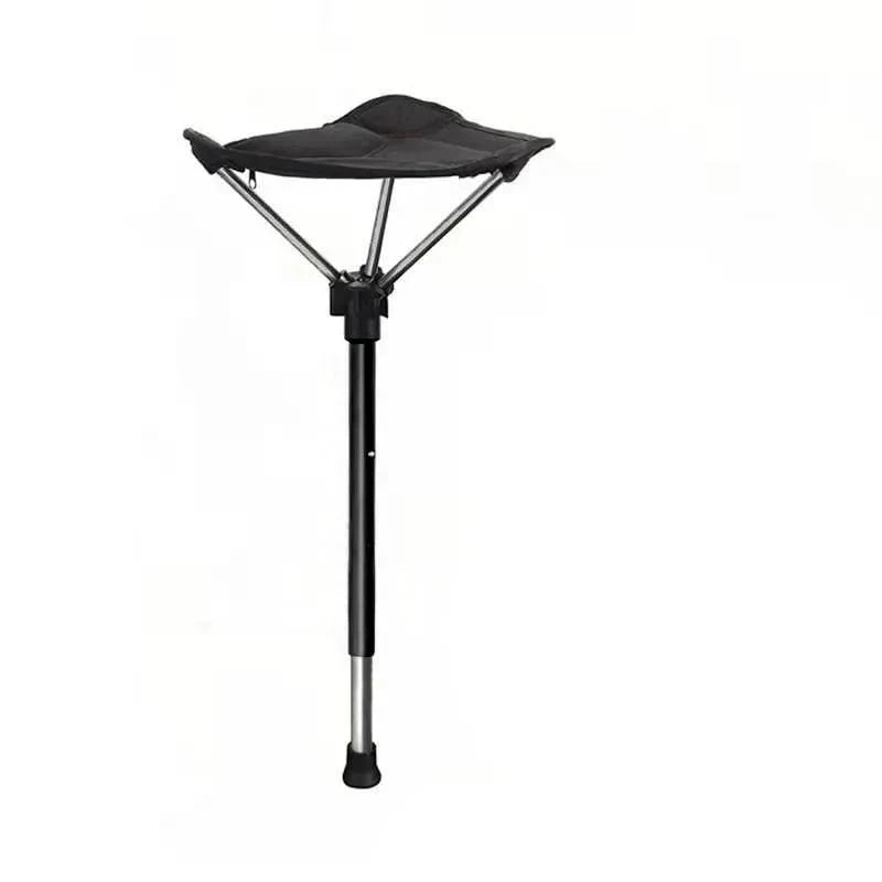 Portable Compact Folding Camping Chair – Ultralight Telescoping Seat Stick with Carry Bag 300 Lb Cap - Quincelle.co