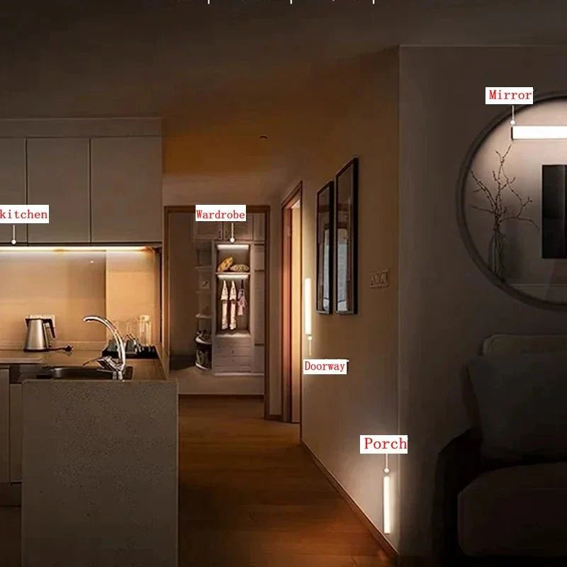 Magnetic Motion Sensor Light – Type C Smart Home Edition - Quincelle.co