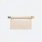 Nappa Leather Roll - Up Clutch Bag – Folding Chain Crossbody, Evening Shoulder Pouch, Designer Women's Party Bag - Quincelle.co
