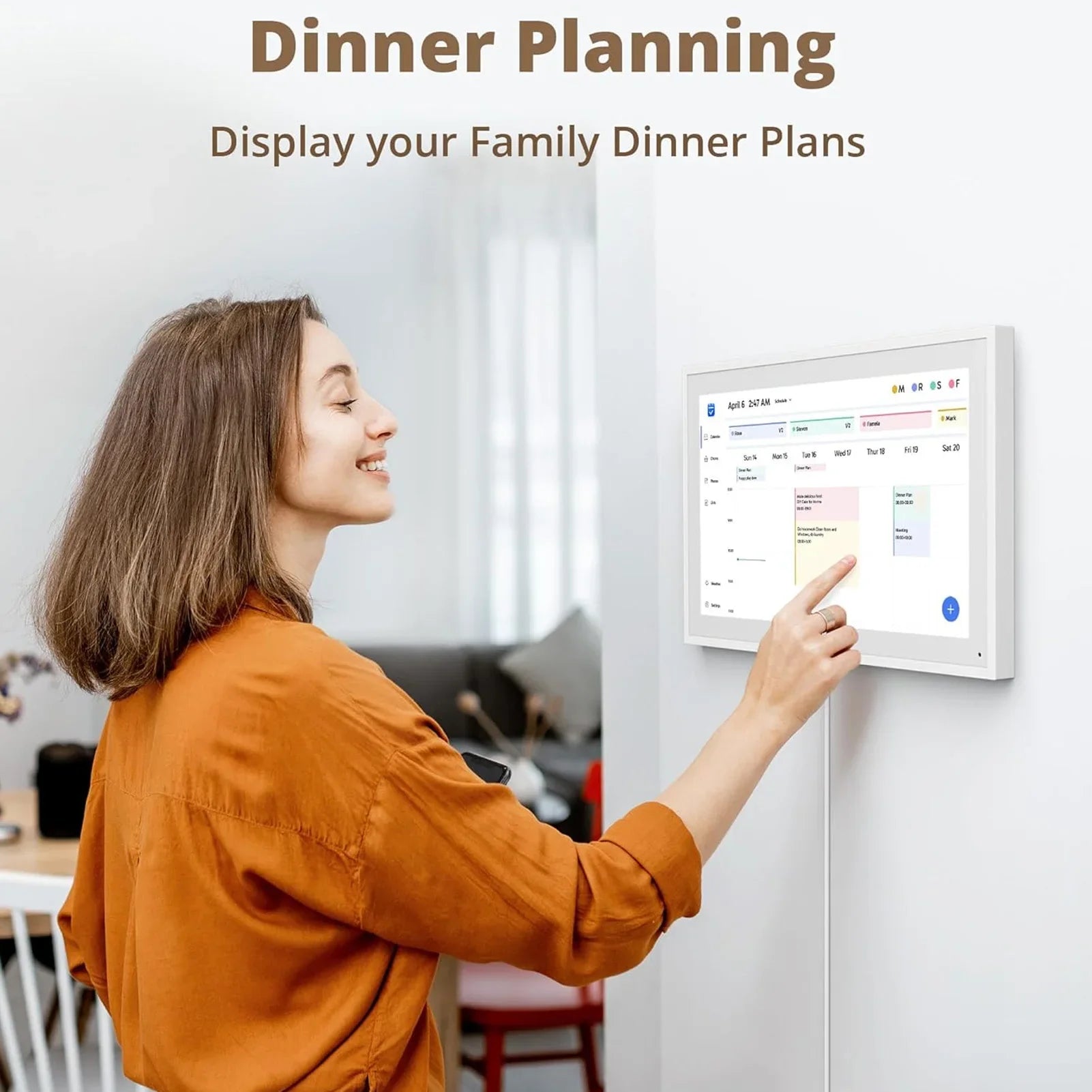 SmartHub 15.6 - Inch Digital Family Calendar | The 2026 Home Command Center - Quincelle.co
