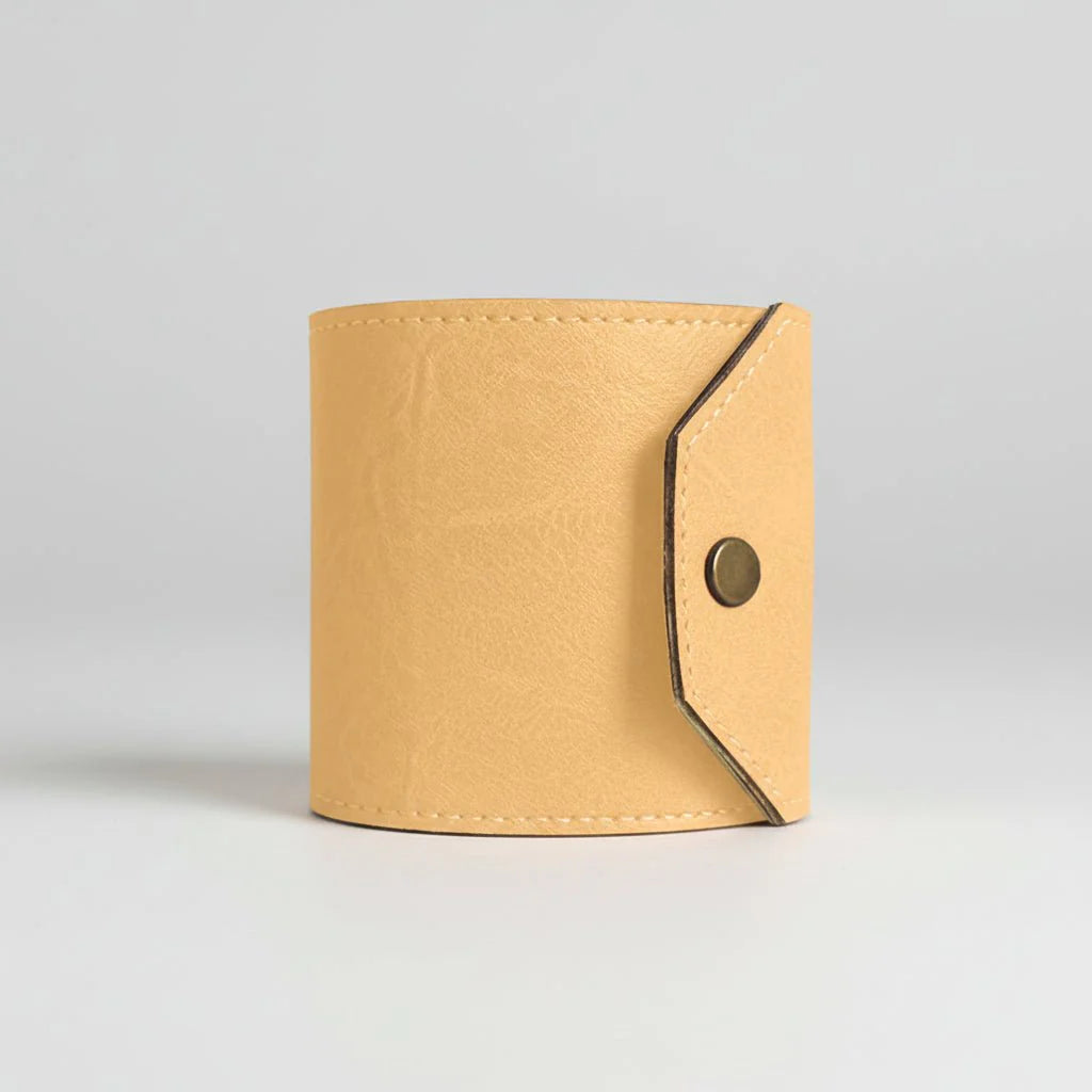 The Cash Wrap Leather Wallet – Luxury Compact Money Organizer & Fast Cash Access Holder - Quincelle.co