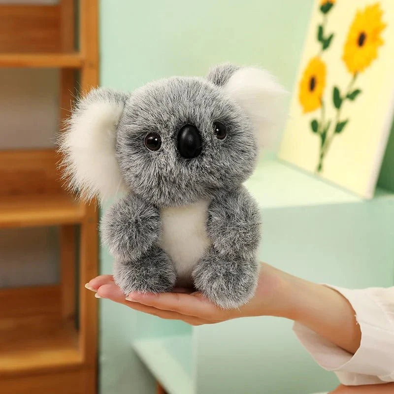 Lovely Australia Koala Plush Toy: Furry, Soft, and Huggable! - Quincelle.co
