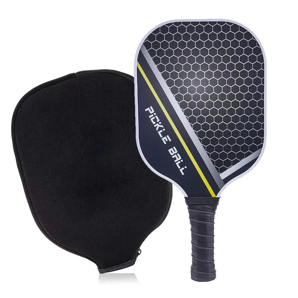 Pickleball Paddles Set 2 Graphite Carbon Fiber USAPA Approved Lightweight Indoor Outdoor All Ages Bag - Quincelle.co