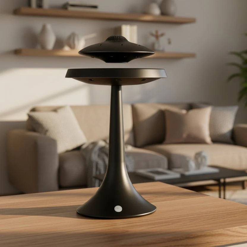Magnetic Levitation Bluetooth Speaker – Floating UFO Wireless Charging — View 9