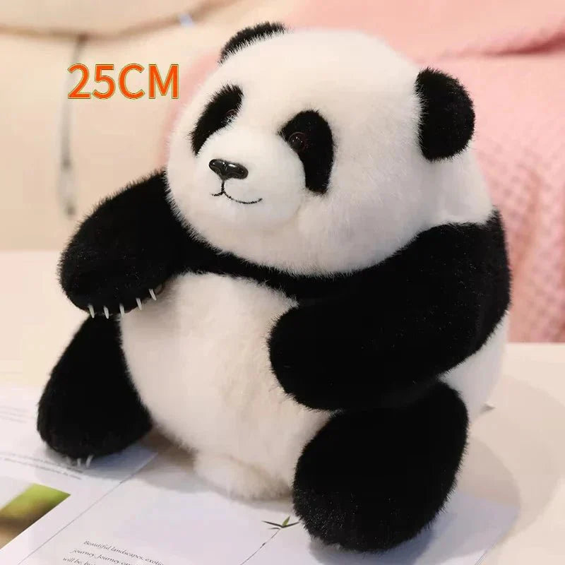 Cute Zoo Panda Plush Toy: 35cm Kawaii Stuffed Animal — View 7