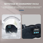 Bluetooth Sleep Eye Mask with Built-in Headphones, Comfortable Wireless ... — View 5