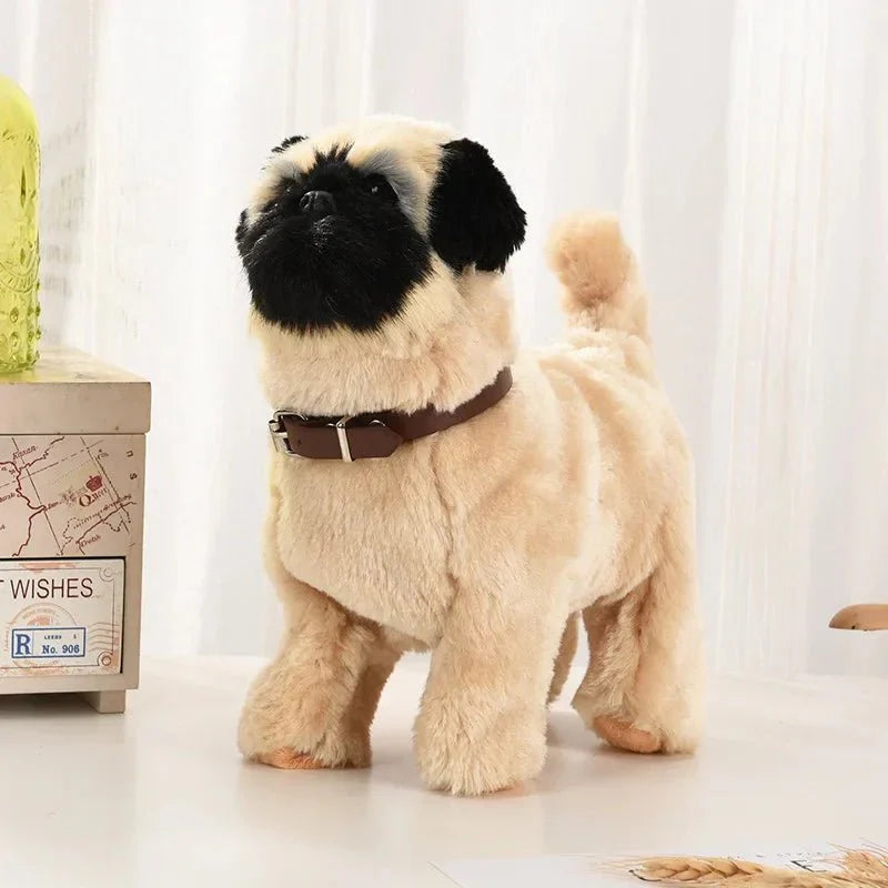 Electric Pet Dog: Voice-Control & Touch-Activated Interactive Plush Robot — View 4