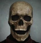 Halloween Movable Jaw Realistic Skull Mask - Best Full Head Latex Cospla... — View 24