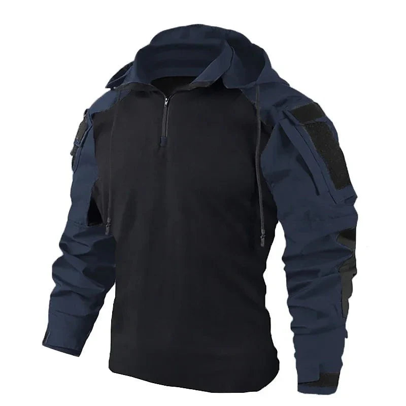 Tactical Camouflage Combat T-Shirt - Wear - Resistant Airsoft & Hunting Apparel - Quincelle.co
