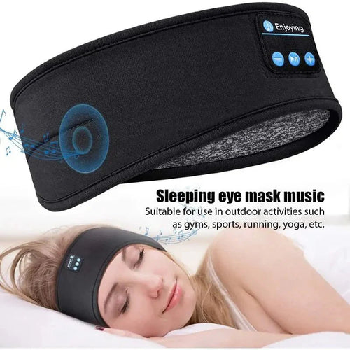 Bluetooth Sleep Headband Wireless Sports Earphones Eye Mask with Built-i... — Gift Idea