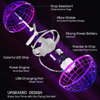 Rechargeable Flying Hover Ball Toy with RGB Lights, Hand-Controlled Floa... — View 2