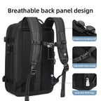 Quincelle 17-Inch Hybrid Compression Backpack | The Ultimate Space-Saver f... — View 6