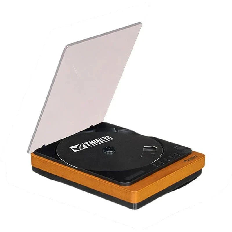 Wooden HiFi CD Player Bluetooth 5.1 SPDIF Optical USB Lossless Retro Desktop Audio No Speaker Remote - Quincelle.co