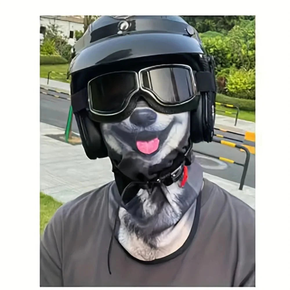 3D Cat Design Full Face Balaclava | Breathable Summer UV Sun Shield — View 10