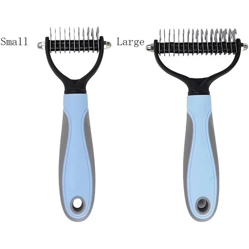 Professional 2 - Sided Pet Grooming Brush – The Ultimate 2 - in - 1 Undercoat Solution - Quincelle.co
