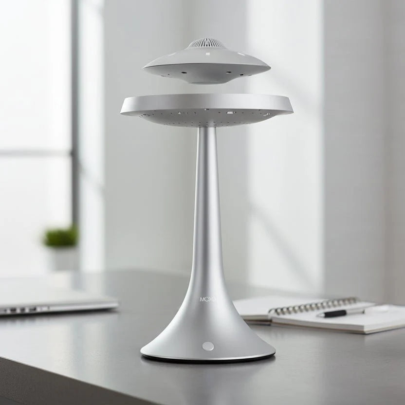 Magnetic Levitation Bluetooth Speaker – Floating UFO Wireless Charging — View 8