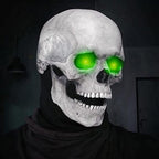 Halloween Movable Jaw Realistic Skull Mask - Best Full Head Latex Cospla... — View 25