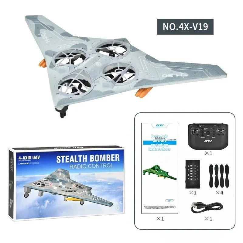 RC V17 Combat Aircraft 2.4G Remote Control Combat Aircraft Glider - Quincelle.co