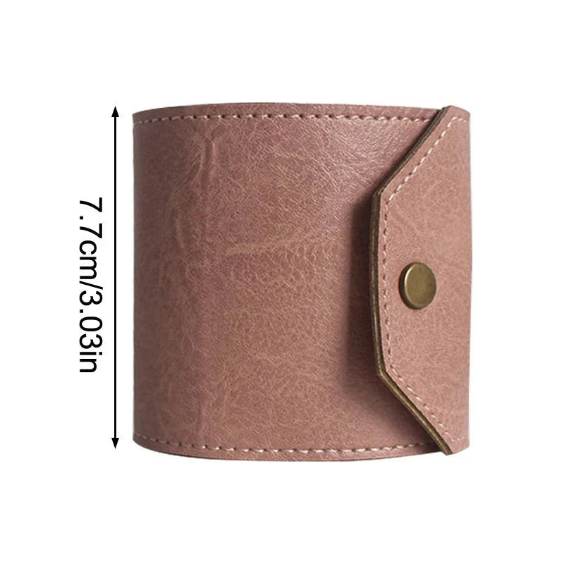The Cash Wrap Leather Wallet – Luxury Compact Money Organizer & Fast Cash Access Holder - Quincelle.co
