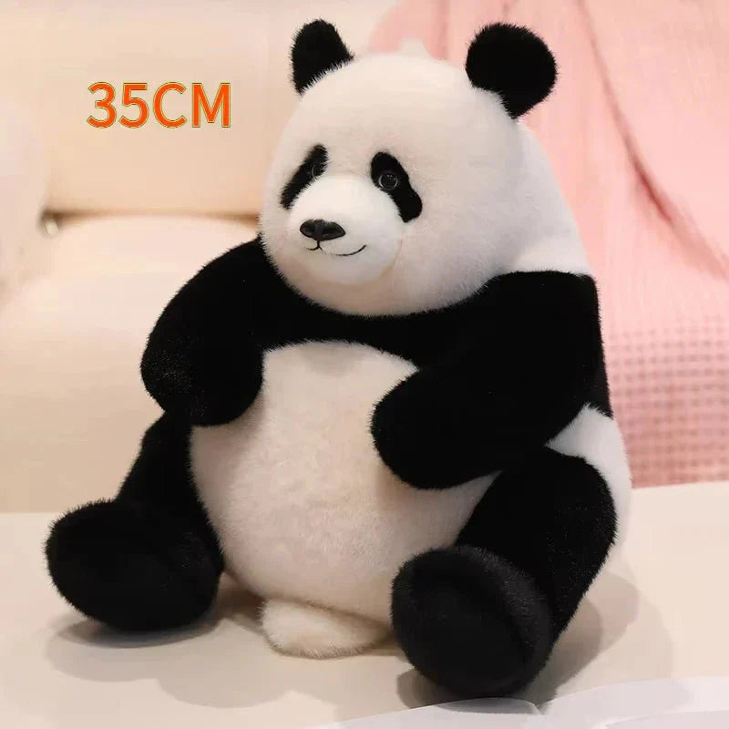 Cute Zoo Panda Plush Toy: 35cm Kawaii Stuffed Animal — View 13