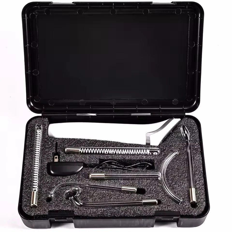 6-in-1 Facial Glow Wand – Touch Panel Argon & Neon Fusion Beauty Device — View 2